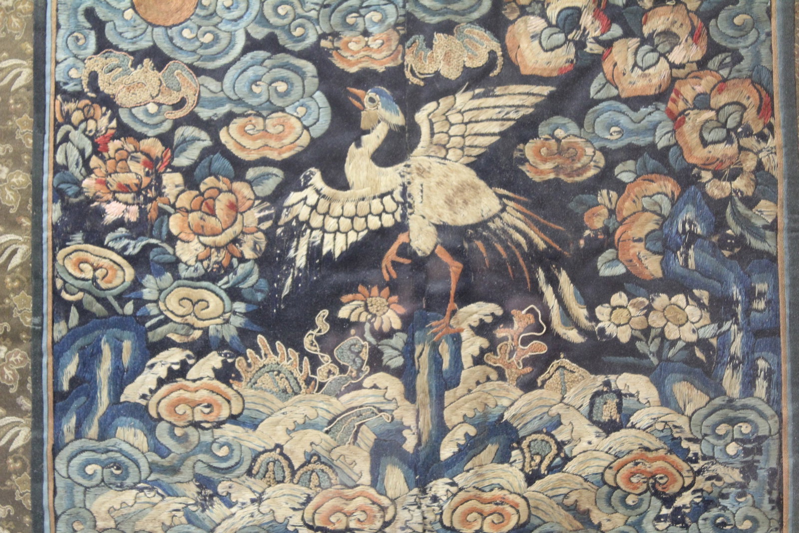 An Antique Chinese Rank Badge - 2