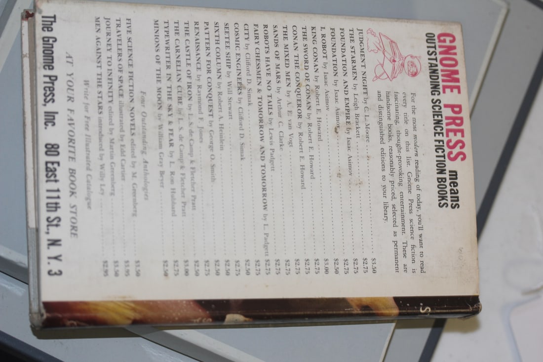 Hardcover Novel: "The Starmen" - 3