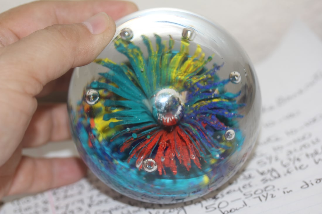 Art Glass Paperweight - 2