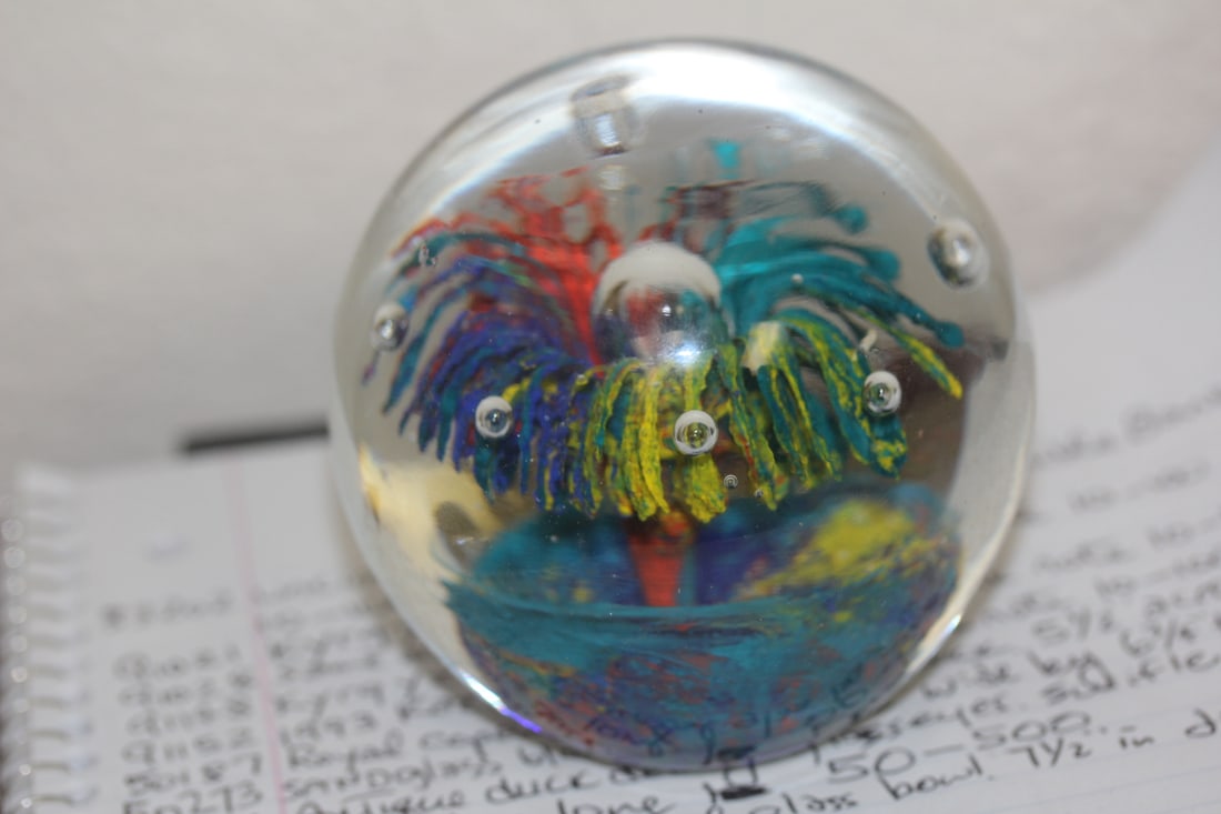 Art Glass Paperweight - 4