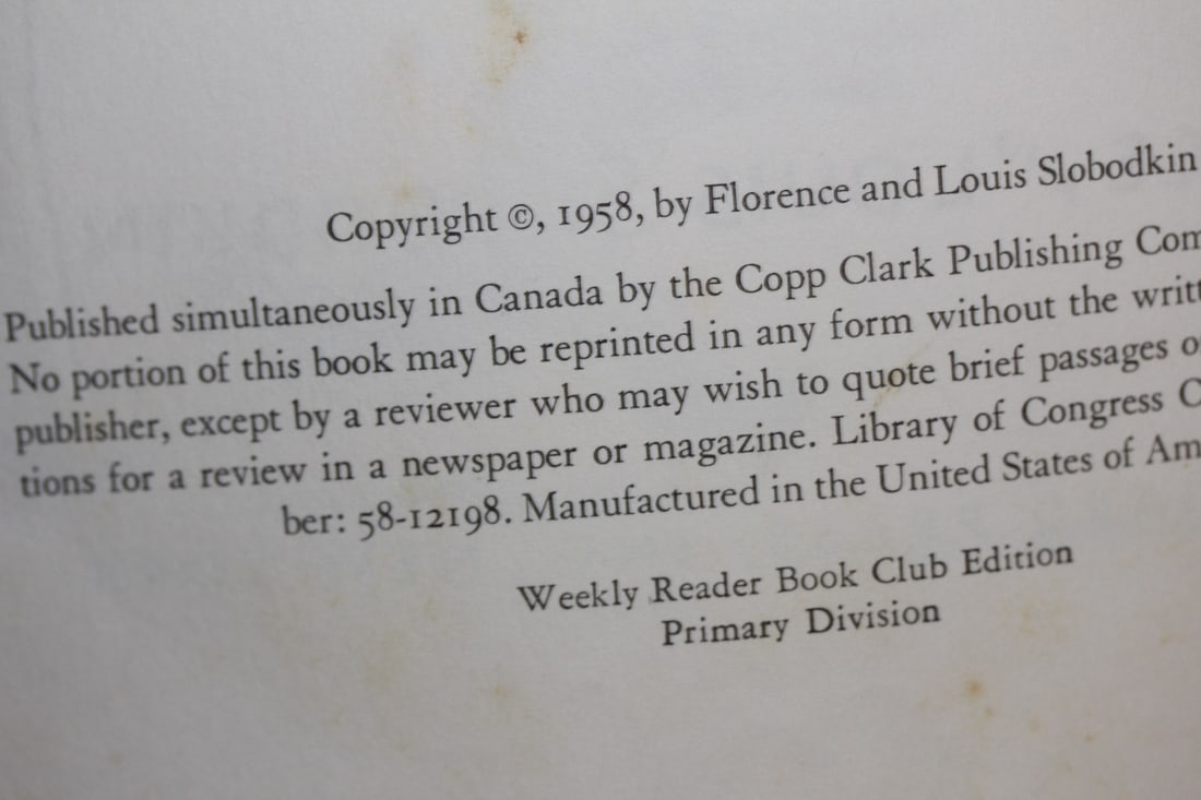 1950's Hardcover Children's Book - 4