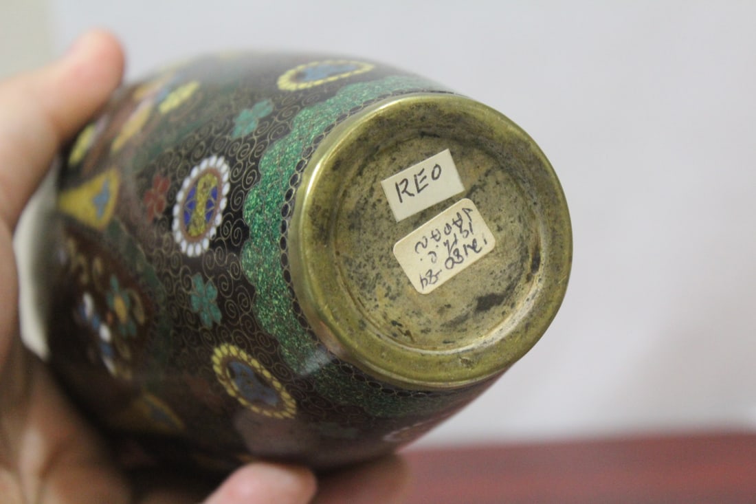 An Antique Japanese Cloisonne Vase - 6