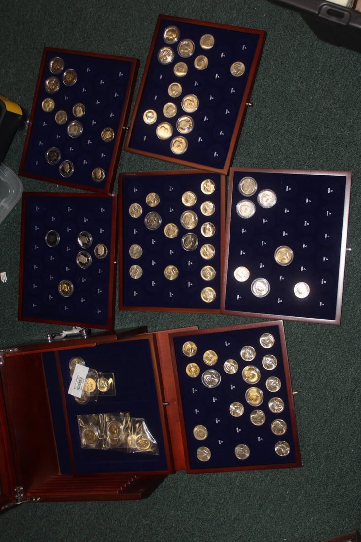Kennedy Half Coin Cabinet - 4