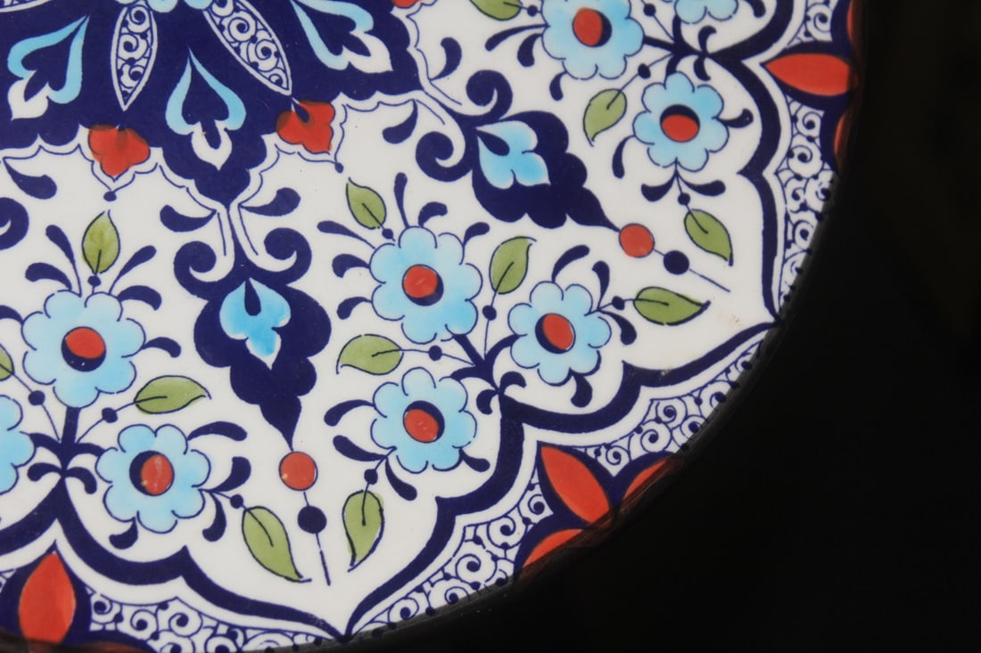 Decorative Spain Ceramic Charger - 4