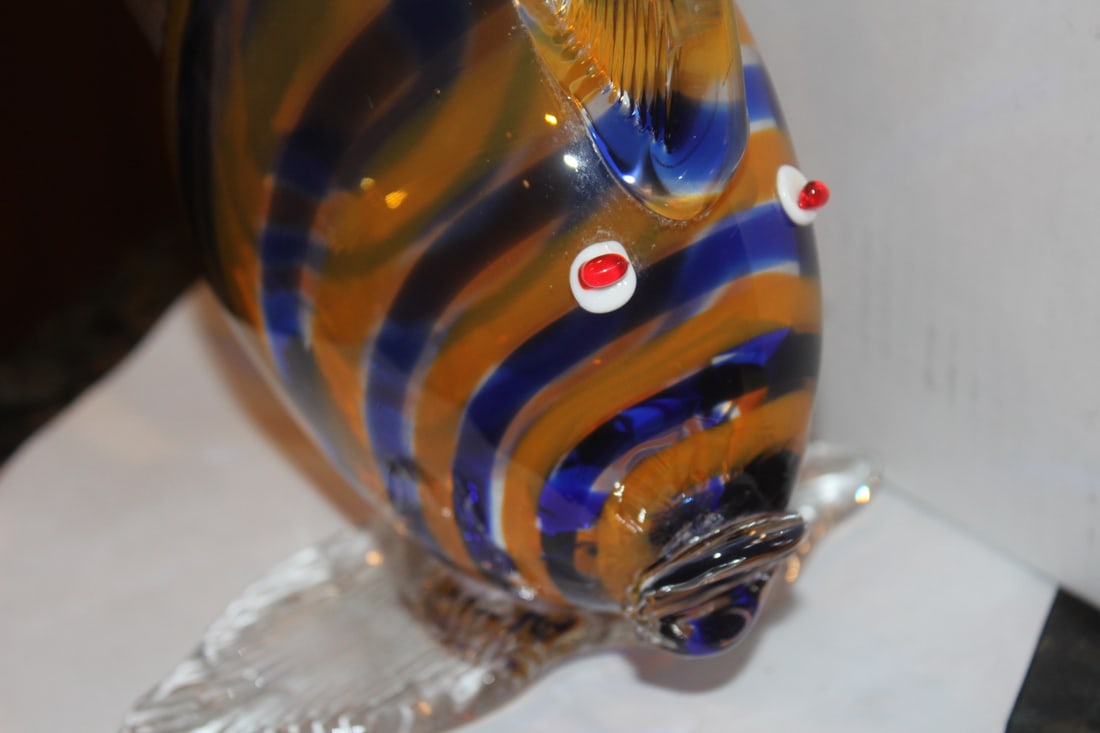 Art glass Angel Fish - 2