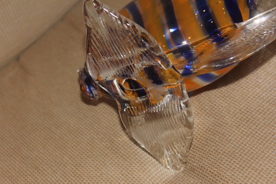 Art glass Angel Fish - 5