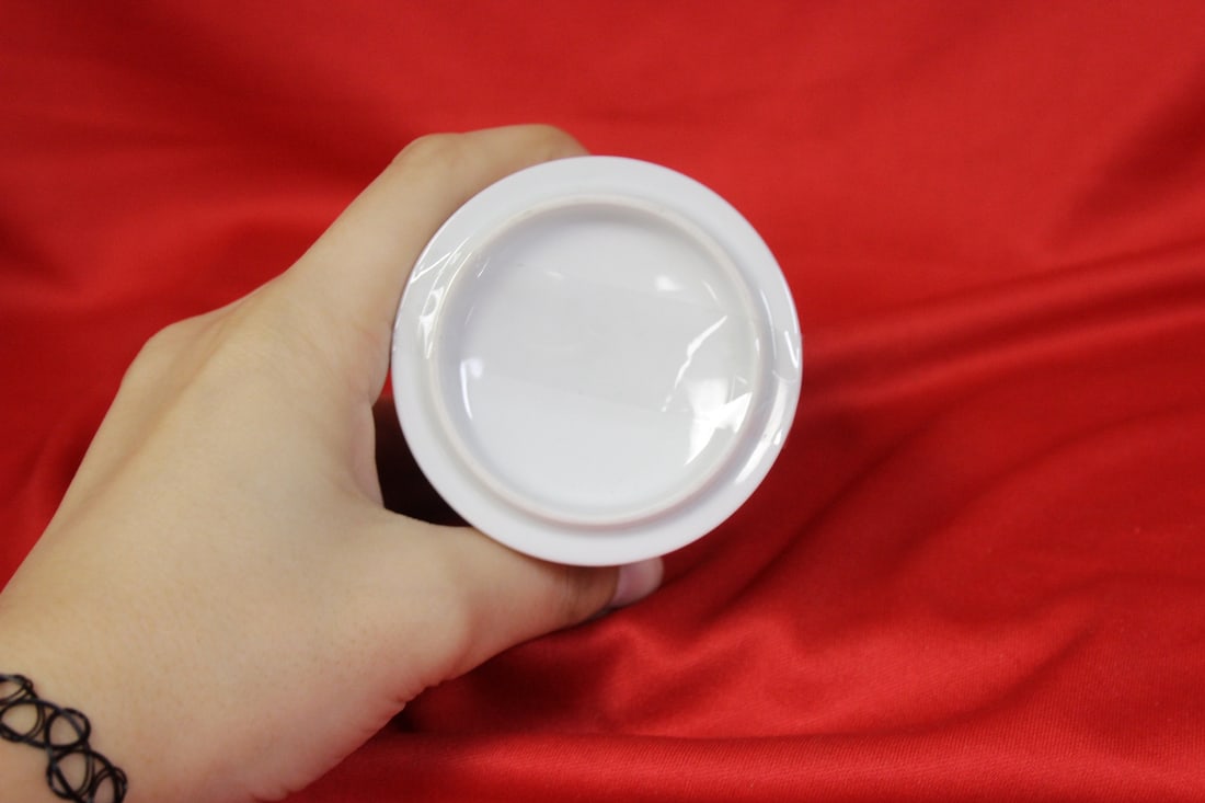 Japanese Fukugawa Ceramic Teacup and Lid - 2