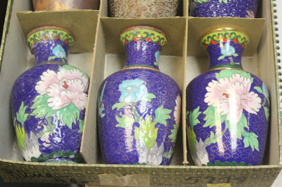 Different Stages of Chinese Cloisonne Making - 3