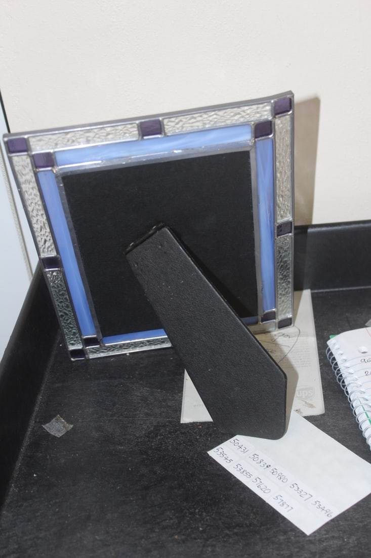 Art Glass Picture Frame - 2