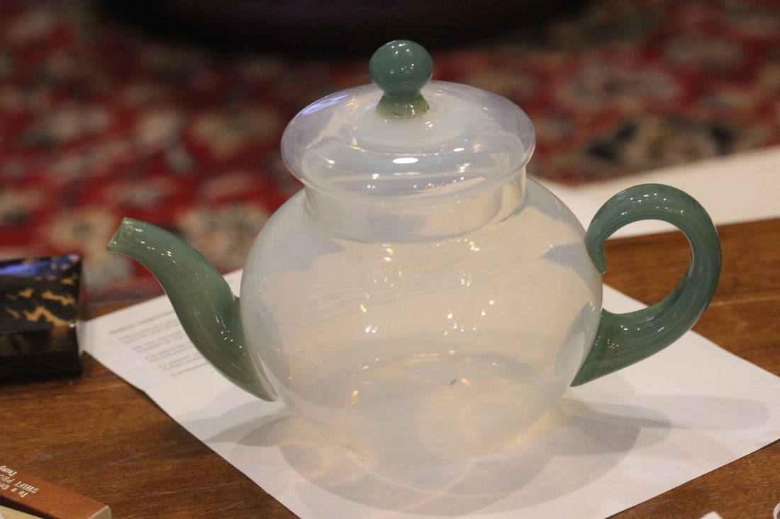 Beautiful Fry Glass Teapot - 2