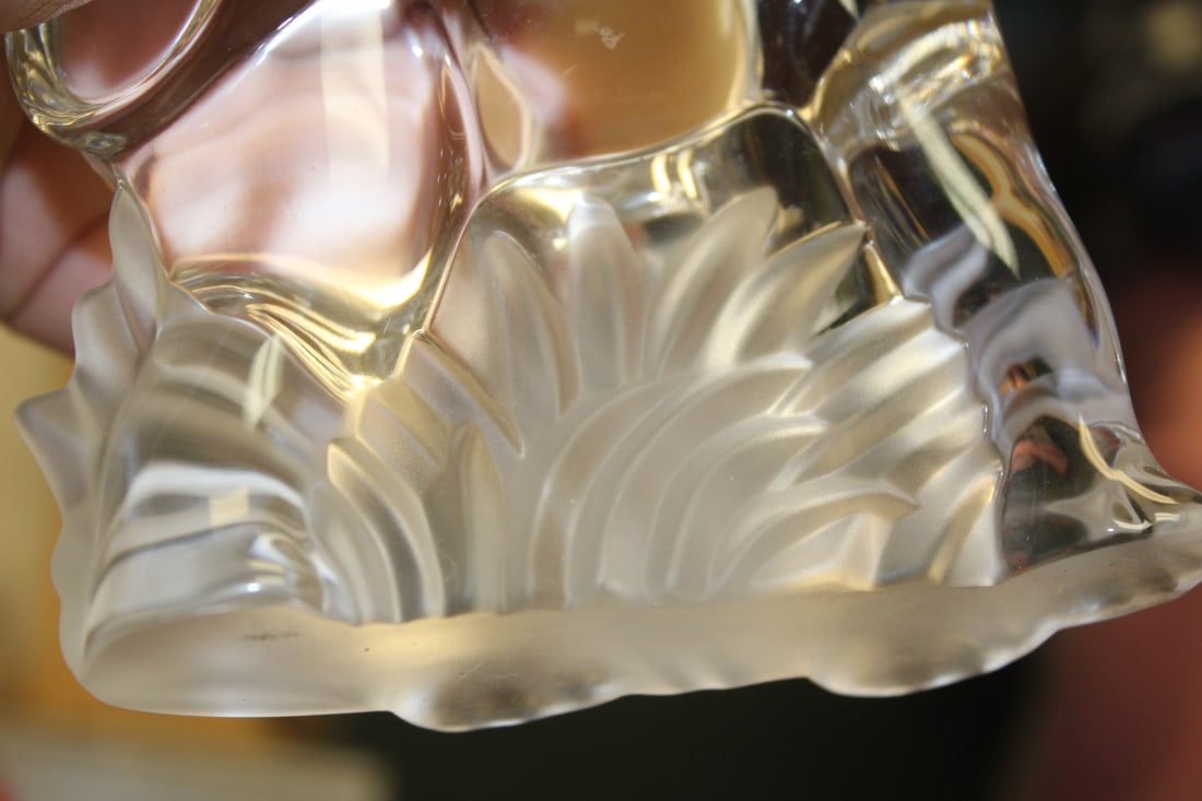 Glass or Crystal Elephant - 6