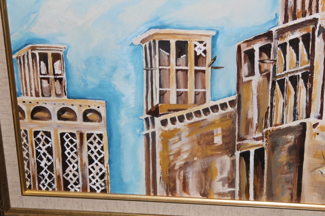 An Oil on Board Painting - 4