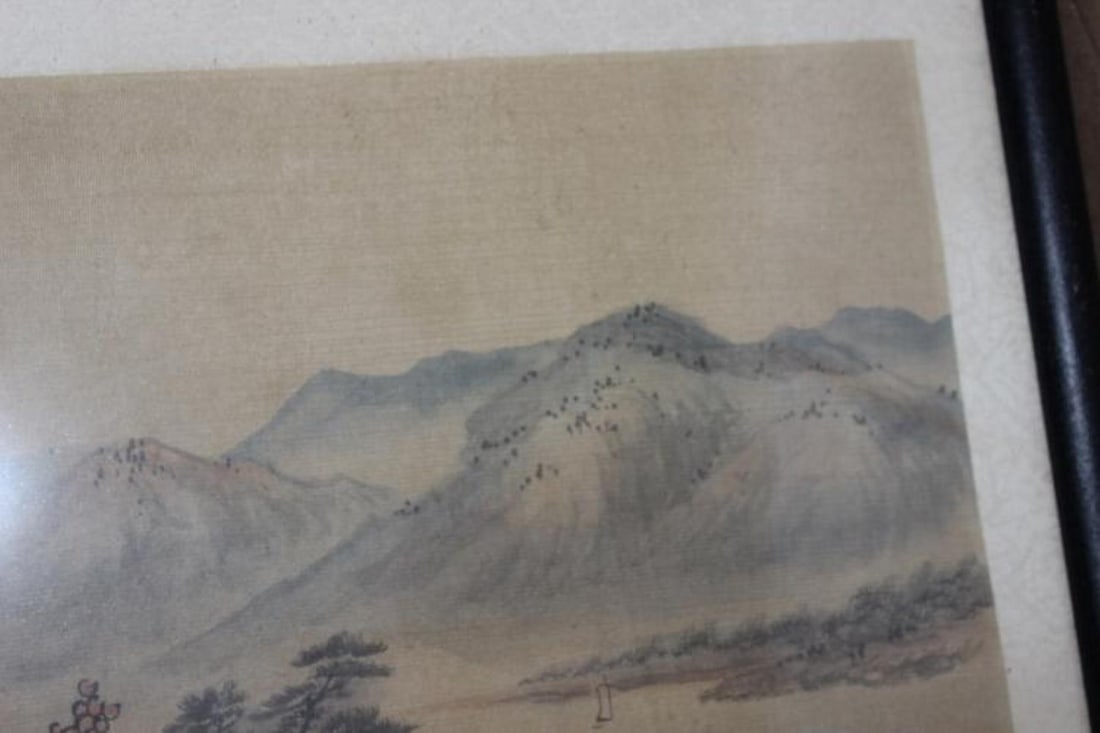 A Signed Chinese Pastel on Silk Painting - 3