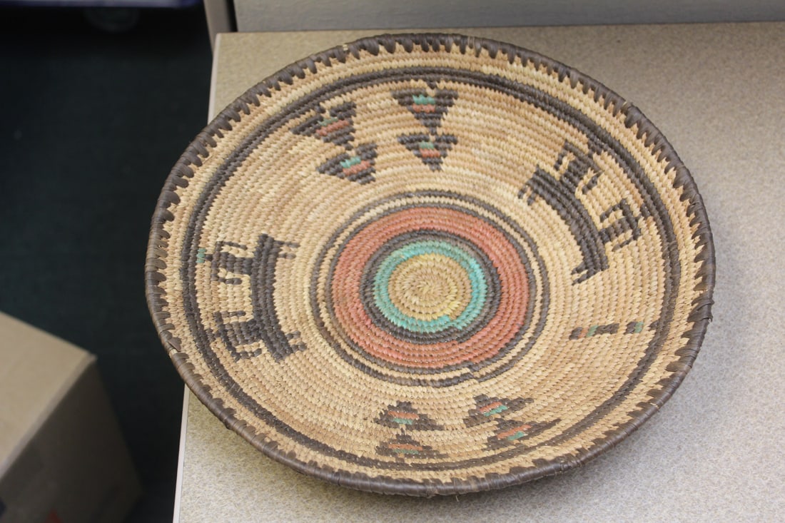 Native American Wooven Basket (1 of 7)