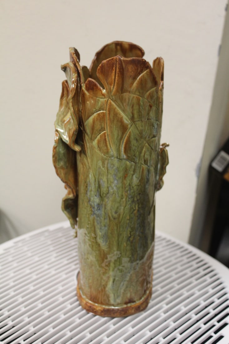 Dusty Holmes Art Pottery Vase - 2