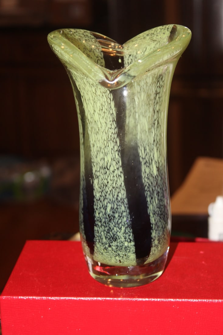 Art Glass Vase - 4