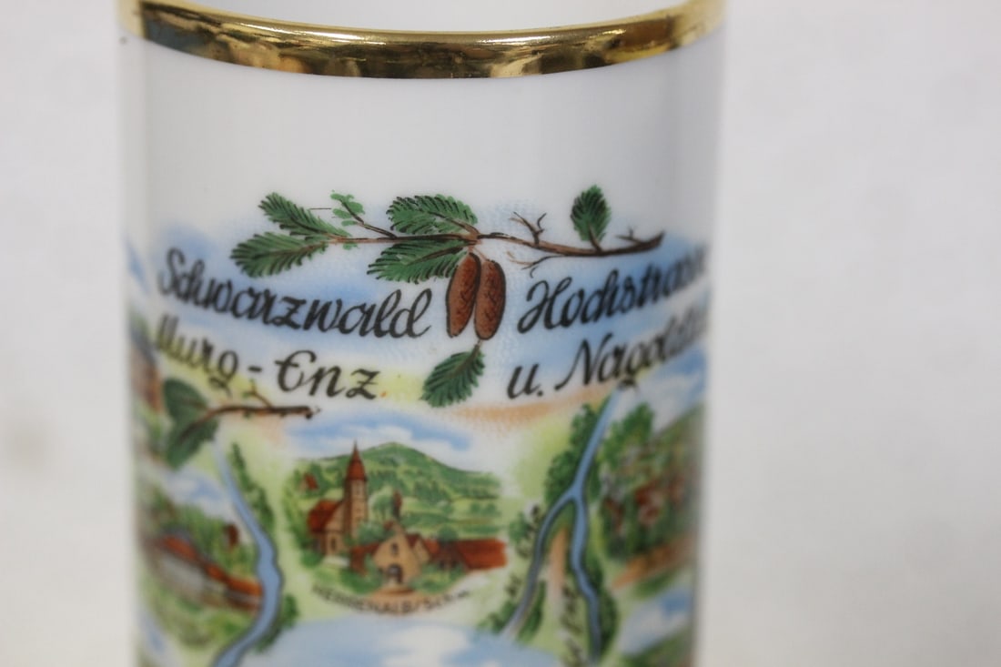A Bavaria Cylinder Vase - 4