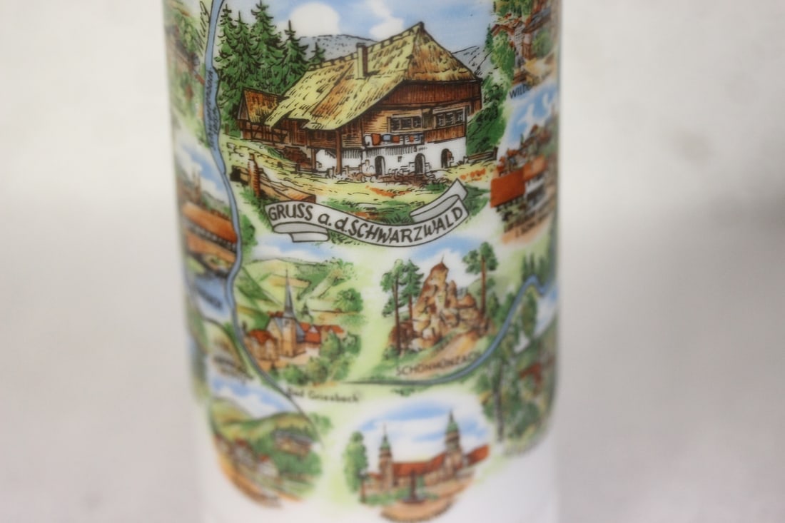 A Bavaria Cylinder Vase - 6