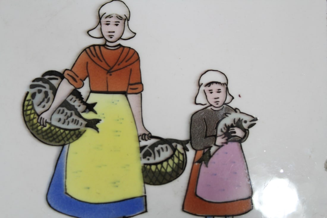 A Vintage German Tile - 2