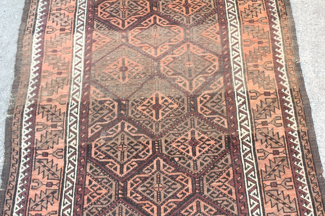 Antique/Vintage Oriental Rug - 3