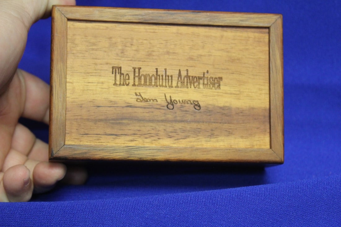 A Wooden Advertising Box - 3