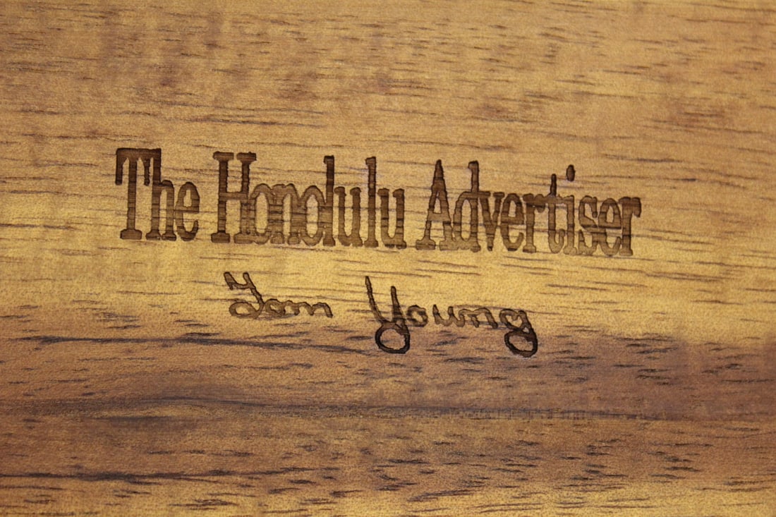 A Wooden Advertising Box - 9