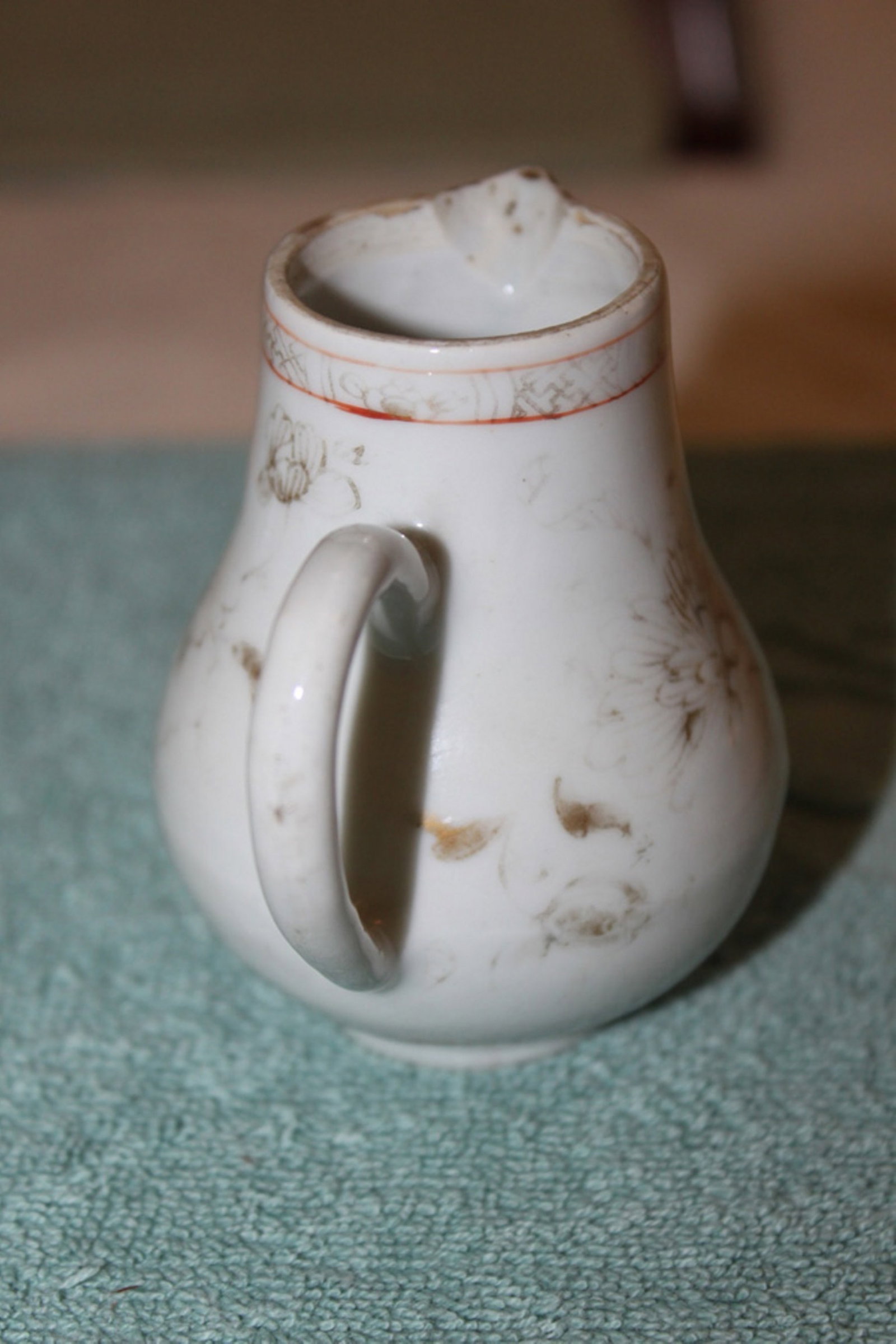 Antique Chinese 2 Export Creamers - 9