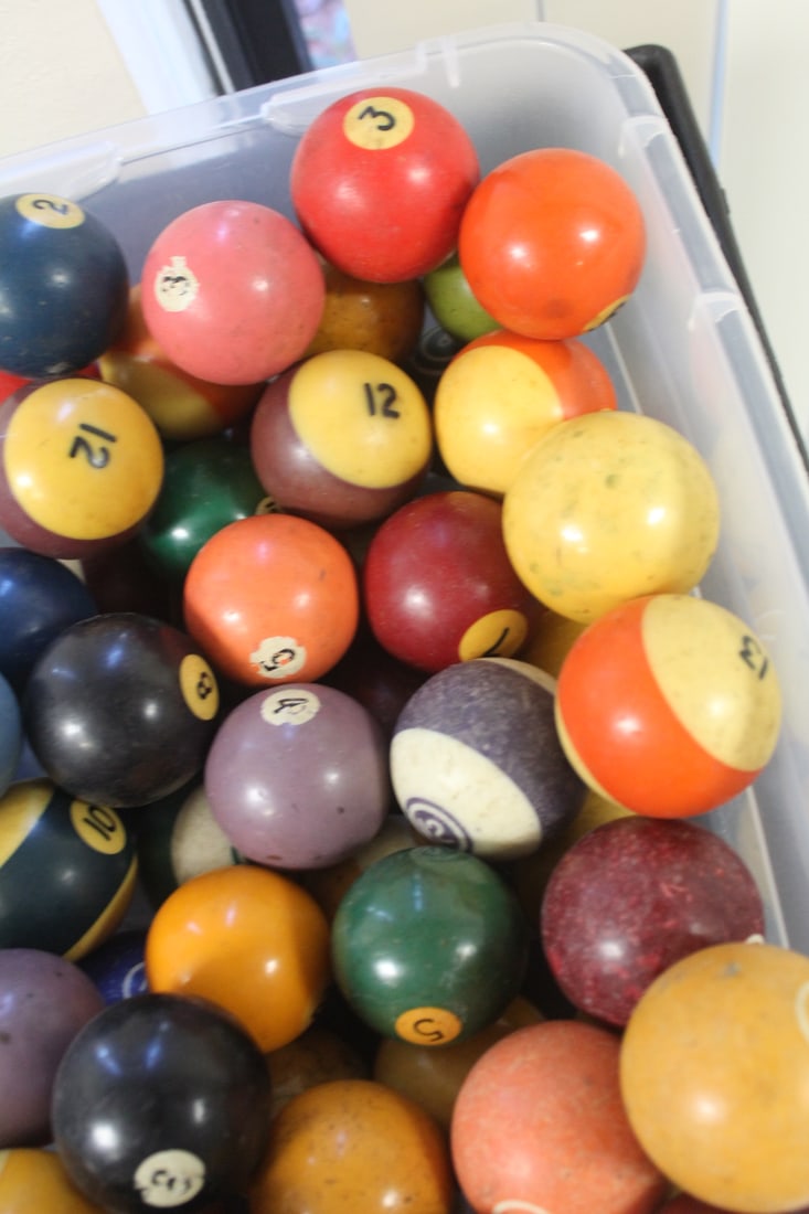 Antique/Vintage Billard/Cue Balls - 3