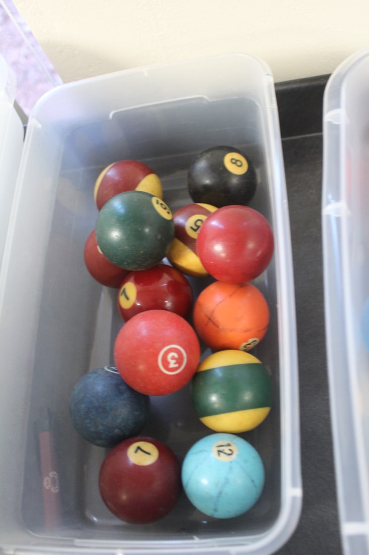 Antique/Vintage Billard/Cue Balls - 4