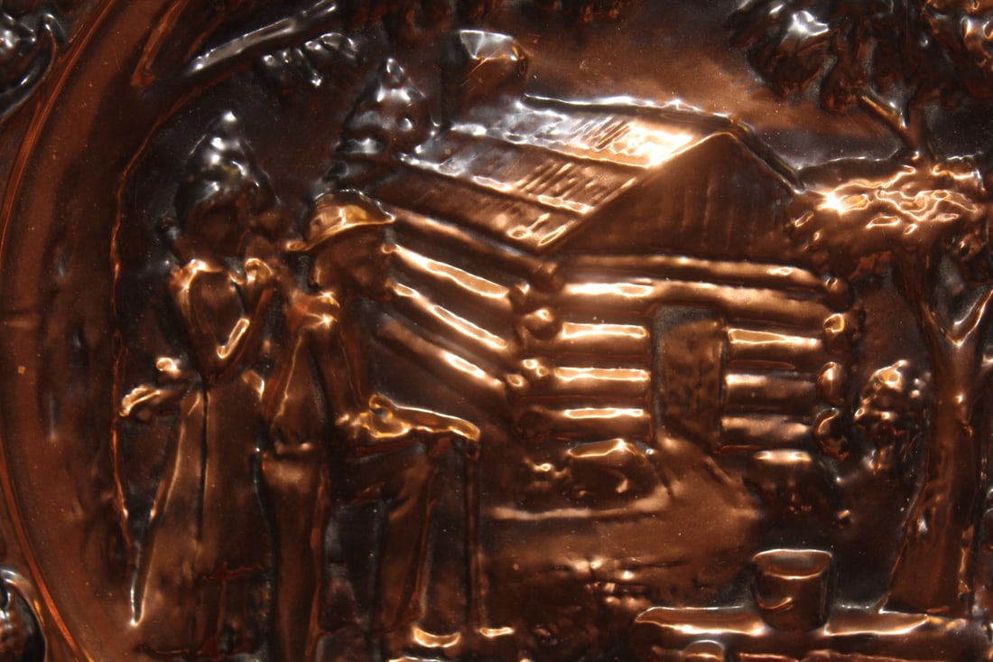 Large Copper Wall Hanger - 2