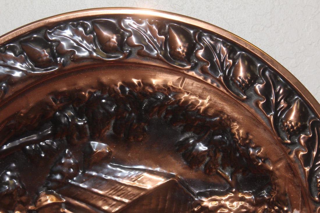 Large Copper Wall Hanger - 3