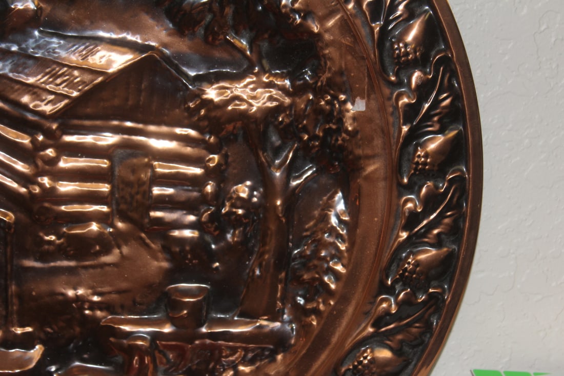 Large Copper Wall Hanger - 4