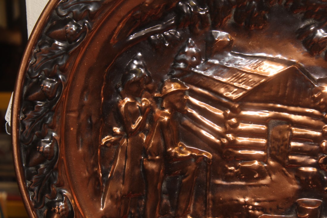 Large Copper Wall Hanger - 5