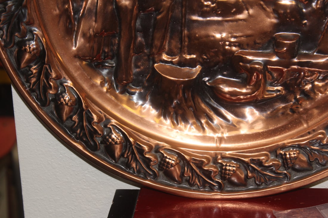 Large Copper Wall Hanger - 6