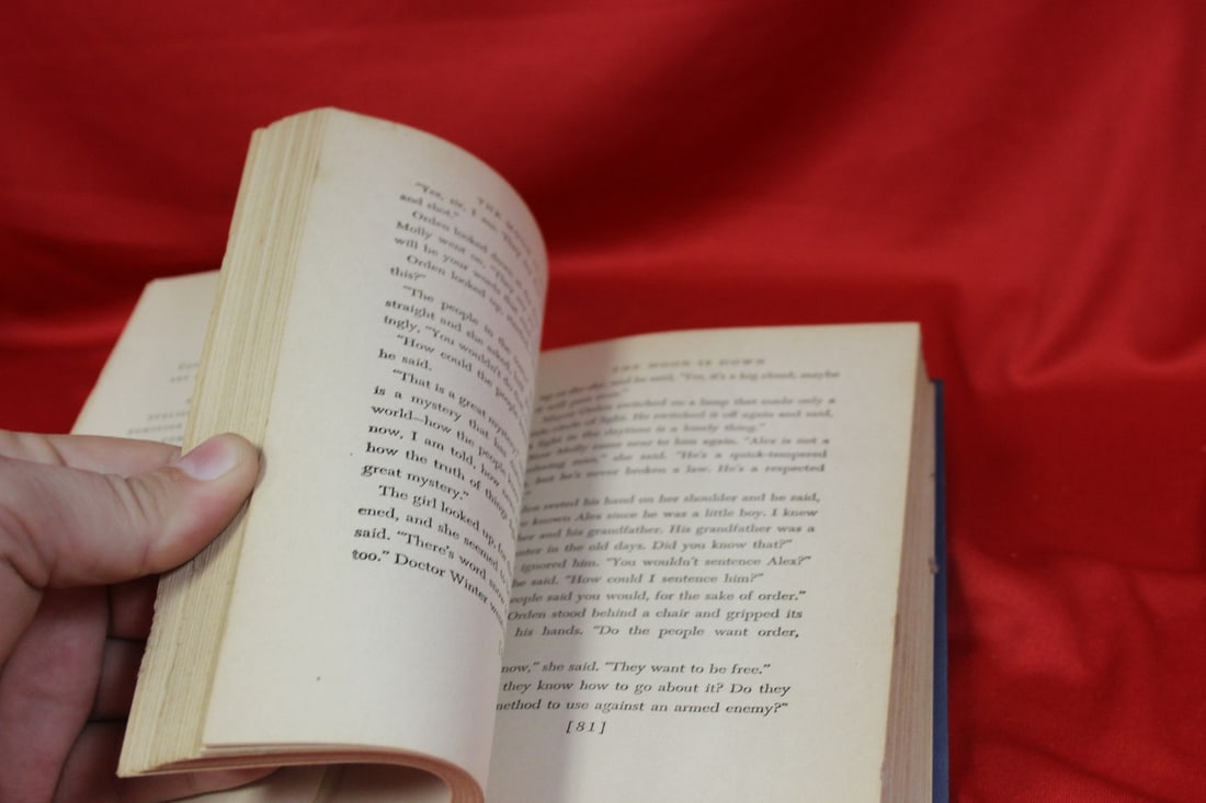 Hardcover Book - The Moon is Down - 5