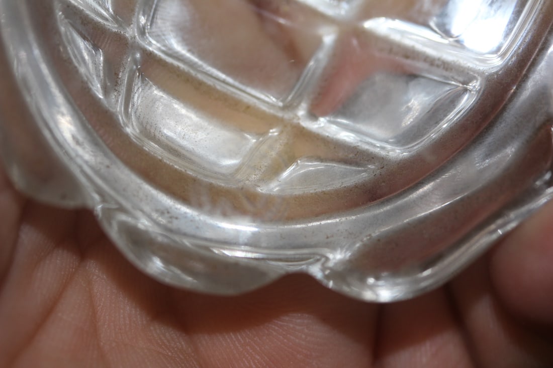 Marked Baccarat Turtle Crystal Paperweight - 5