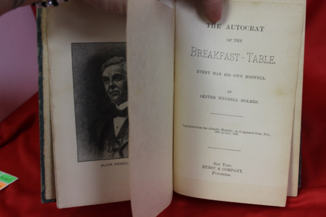 The Autocrat of the Breakfast Table - 3