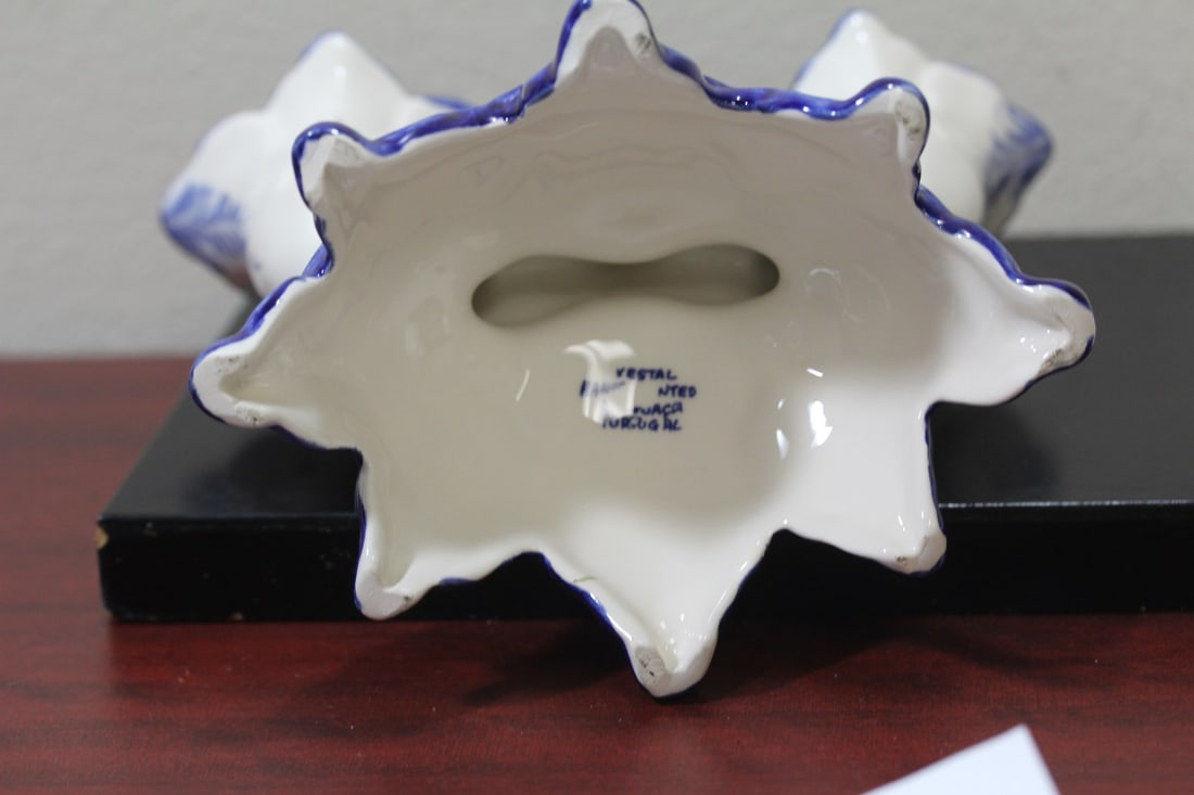 An Alcobach Portugal Ceramic Candle Stick - 5