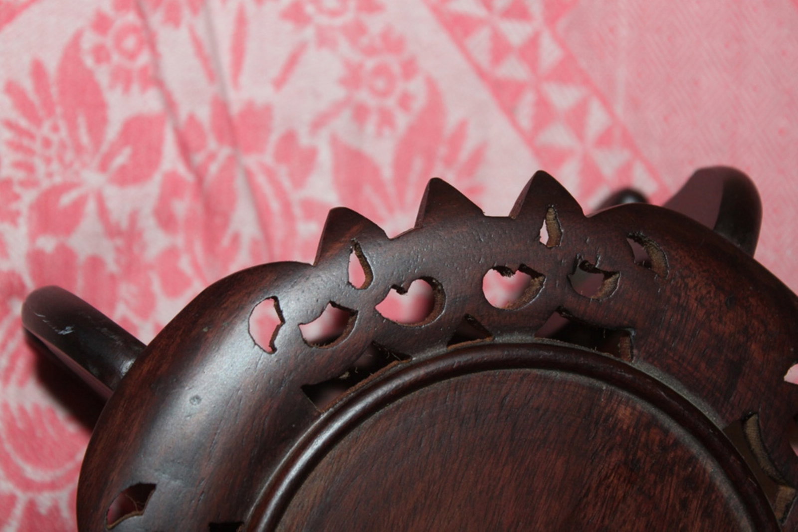 Antique / Vintage Chinese Vase Stand - 6