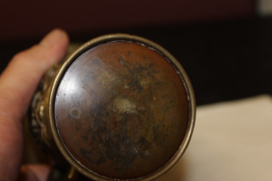 A Chinese Brass/Bronze Carved Urn - 2