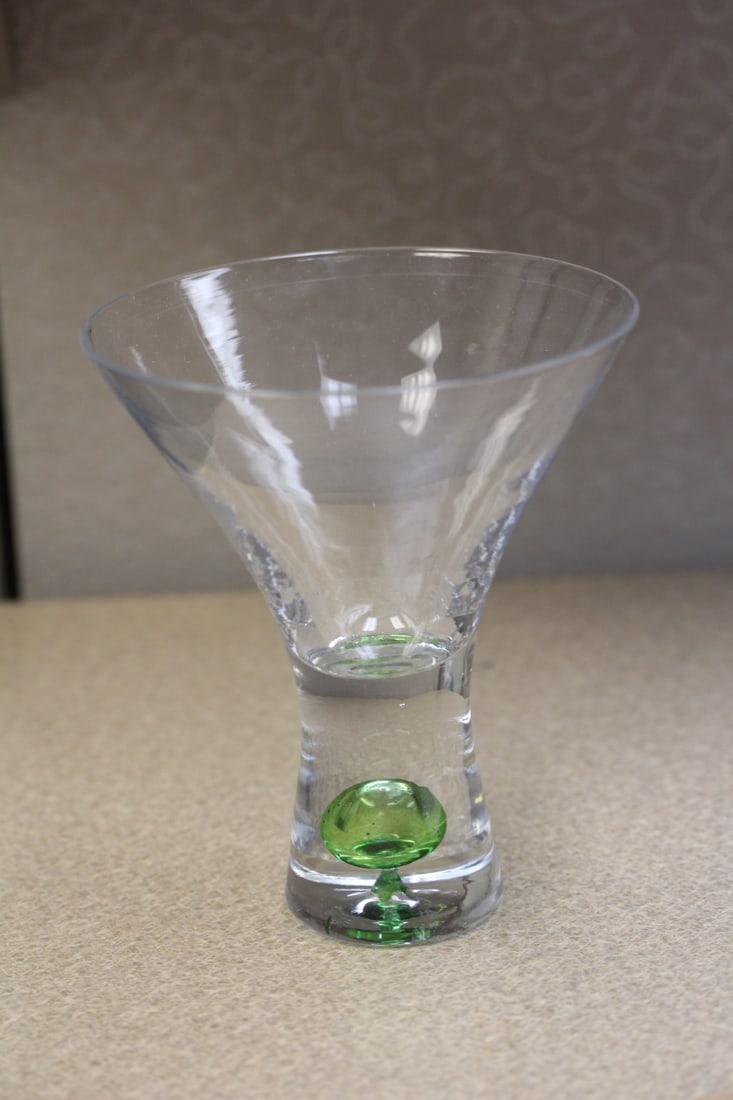 Decorative Art Glass Cup - 3