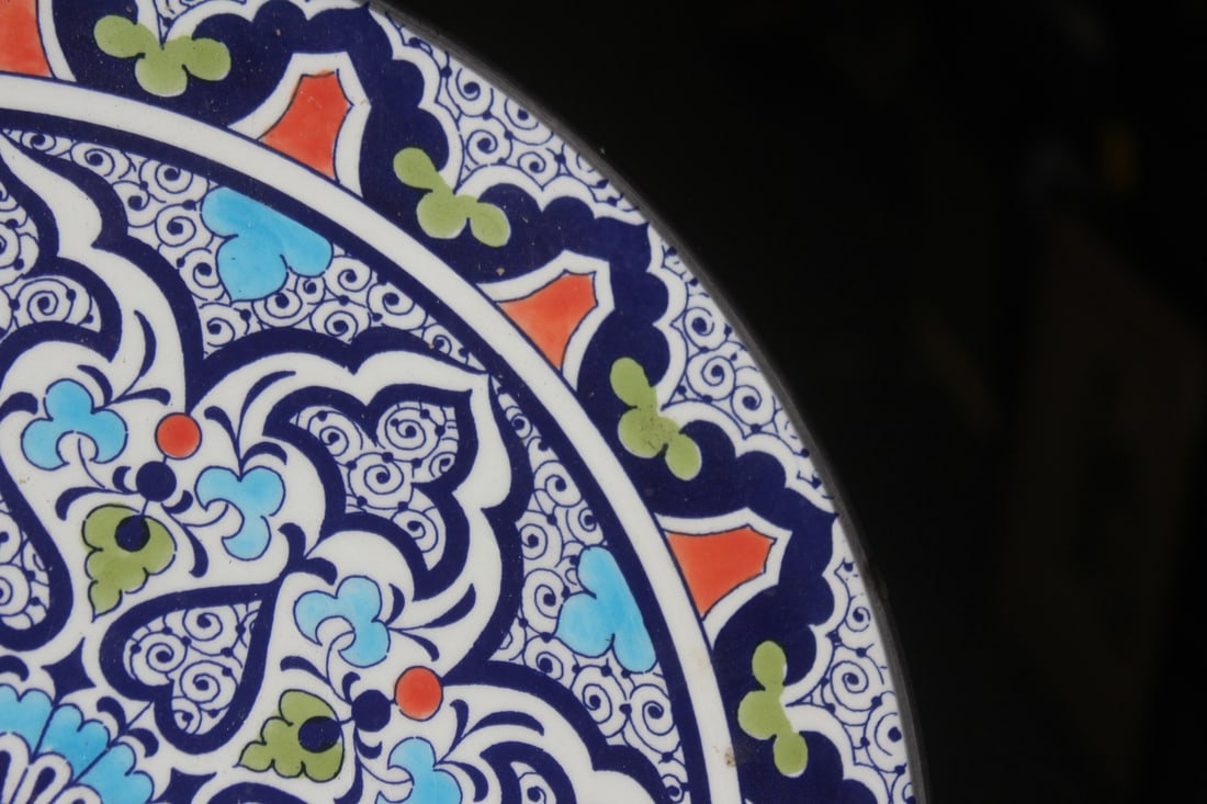 Decorative Spain Ceramic Charger - 4
