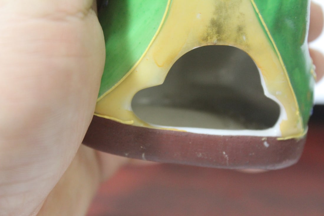 A Vintage Japanese Ceramic Incense Burner - 9
