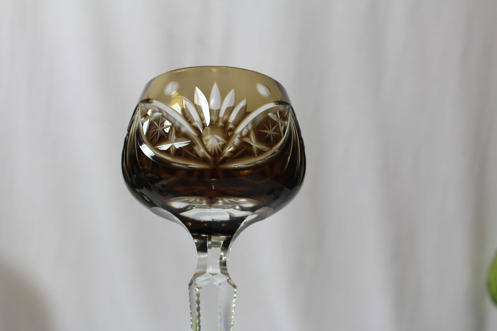 A Cut Glass Goblet - 2