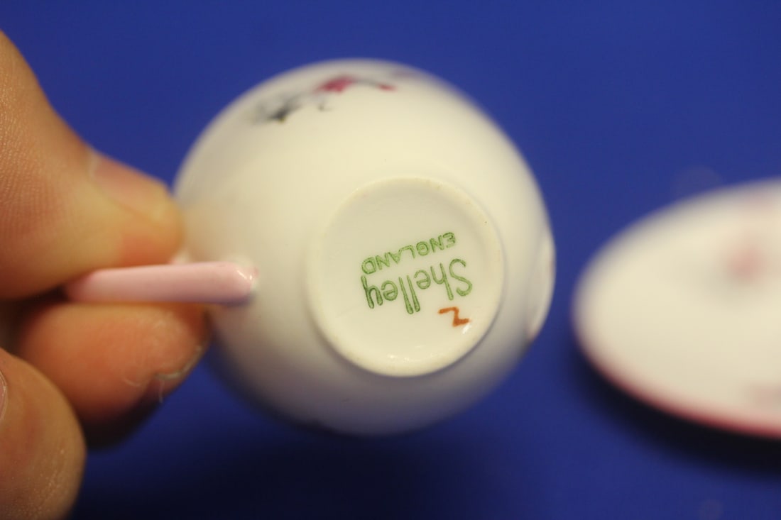 A Miniature Shelley Cup and Saucer - 3