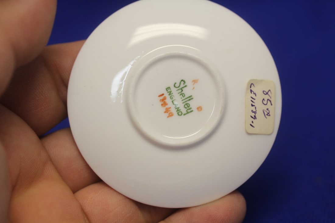 A Miniature Shelley Cup and Saucer - 6