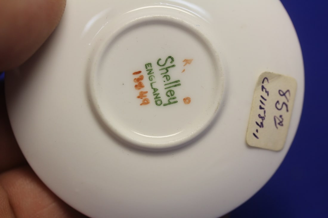A Miniature Shelley Cup and Saucer - 7