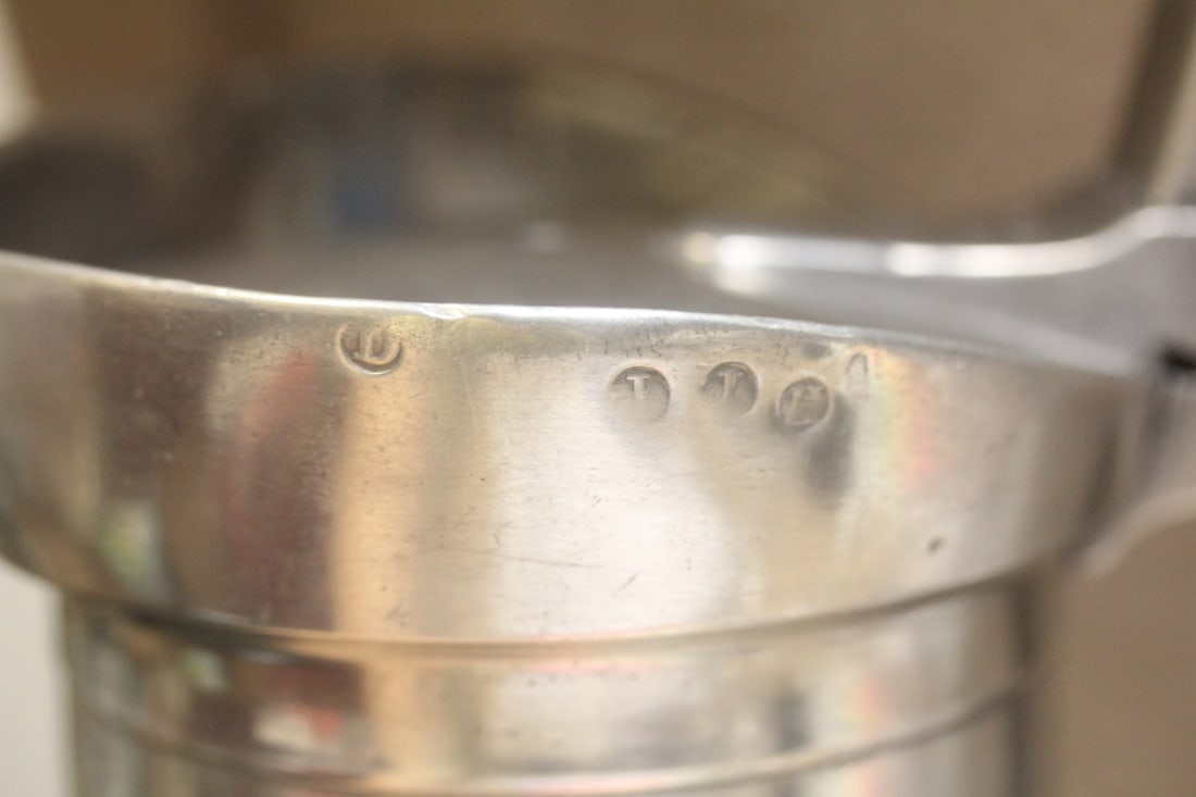 Antique Pewter Pot - 2