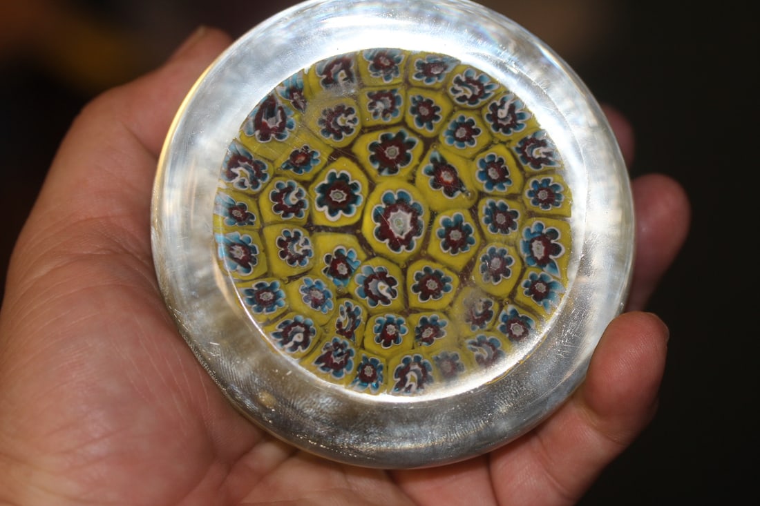 Vintage Milifiori Paperweight - 2