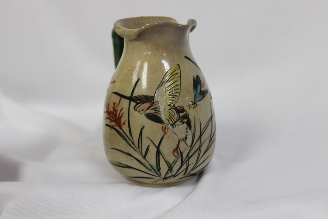 A Japanese Pottery Pitcher - 2
